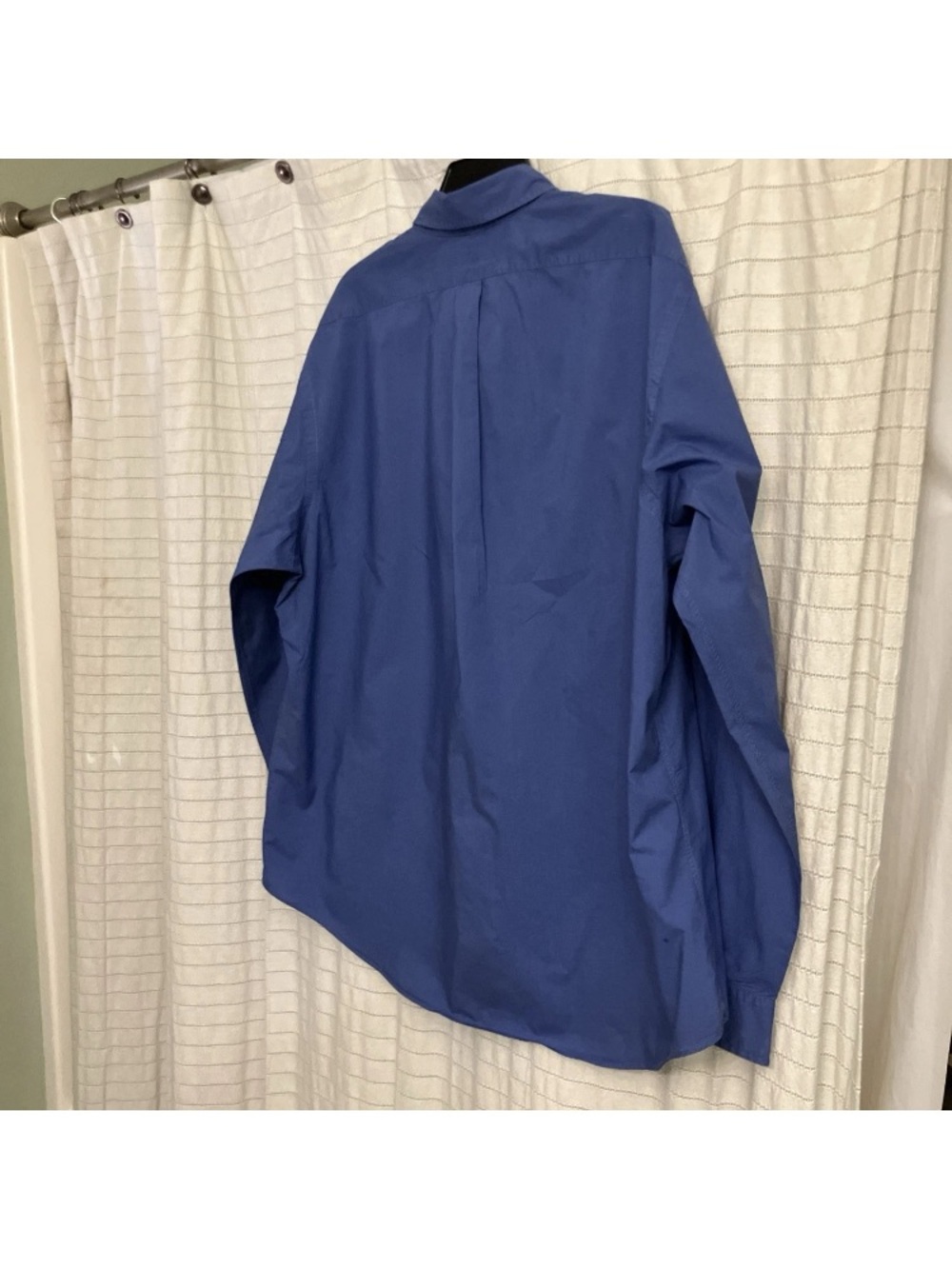 Ralph Lauren Men's Blue Long Sleeve Button Down Cotton Yellow Horseman Sz 2X GUC - Picture 4 of 6